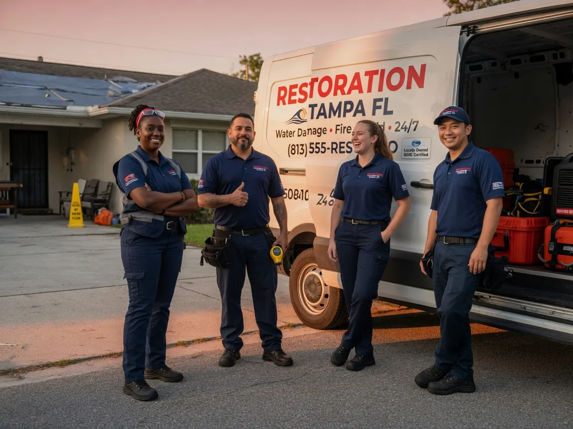 Water Damage Restoration company in New Boston, TX